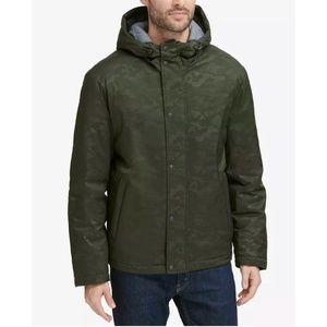 ✨NWT✨ COLE HAAN Men's Hooded Camo Puffer Jacket SZ LARGE